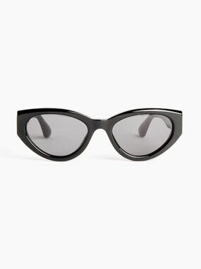 Chimi 06 Sunglasses Black Cat Eye Italian Acetate New With Tags